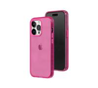 RhinoShield JellyTint Funda Protectora de Color Transparente Compatible con [iPhone 14 Pro MAX] | Supera estándares Militares de caídas, Resistente a arañazos e Impactos, Colores de Moda -Rosa Cereza