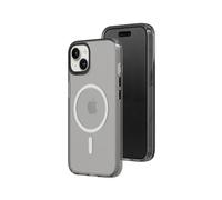 RhinoShield JellyTint Funda Transparente de Colores Compatible con MagSafe [iPhone 13/14] | Fuerza magnética Superior, supera estándares Militares de caídas, antiarañazos y antichoque -Negro Cuarzo