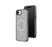 RhinoShield JellyTint Funda Transparente de Colores Compatible con MagSafe [iPhone 16e] | Fuerza magnética Superior, supera estándares Militares de caídas, antiarañazos y antichoque - Negro Cuarzo