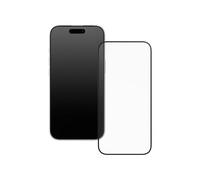 RhinoShield Protector de Cristal Templado para iPhone 15 Pro | Dureza 9H, alta transparencia, resistente a impactos y arañazos, filtro luz azul y aplicador de pantalla.