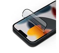 RhinoShield Protector de Pantalla Impact para iPhone 14 Plus / 13 Pro MAX | Transparente ultra nítido, resistente a impactos y arañazos, filtro de luz azul y herramienta incluida.