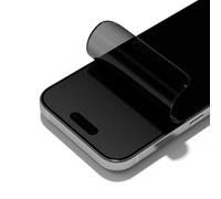 RhinoShield Protector de Pantalla Privacida Pro Compatible con [iPhone 15 Pro MAX] | Resistencia contra Golpes, arañazos, antiestático, Anti luz Azul, Herramienta de instalación incluida.