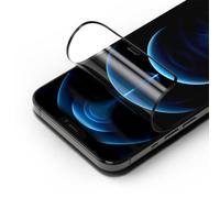 RhinoShield Protector de pantalla Transparente PRO compatible con [iPhone 12/12 Pro] | Resistencia contra golpes, arañazos, antiestático, anti luz azul, herramienta de instalación incluida.