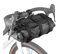 Rhinowalk Bolsa impermeable para manillar de bicicleta, bolsa de almacenamiento de gran capacidad, bolsa de hombro para bicicleta