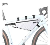 Rhinowalk Bolsa impermeable para marco de bicicleta, bolsa triangular de 2.8 L, bolsa de bicicleta debajo del tubo, accesorios de ciclismo profesionales (XL), color blanco