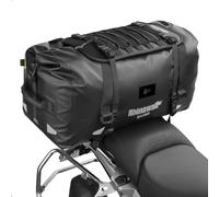 Rhinowalk - Bolsa posterior para moto, bolsa de secado impermeable con gran capacidad para motocicletas, ideal para camping, navegación, ciclismo, 60L - Negro