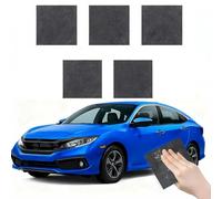 RhiVrillion Nano arañazos Eliminar Tela Auto reparación Laca, arañazos Ligeros, con función Pulido, Pulido de Superficie, Cuidado de Laca, Adecuado para Todos los Modelos, 5 Piezas