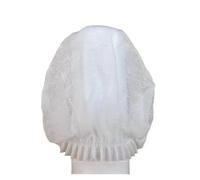 RHOBYXONZ Conveniente Aspiradora Elemento Filtrante Universal Material De Tela No Tejida Funda Protectora Desechable Malla Ajustable Escalable(D10xH7cm 200pcs)