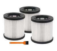 RHOBYXONZ Filtro Hepa De Vacío DCV5801H, Compatible con Filtros De Cartucho De Vacío Húmedo/seco DeWalt Shop Vac DCV580 DCV581H DCV5801H, 3 Uds.