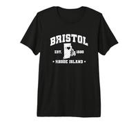 Rhode Island Bristol EST. 1680 Estados Unidos América Camiseta Premium