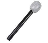 Rhode Island Novelty 10 Inch Glitter Microphones, One Dozen