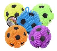 Rhode Island Novelty Balón de fútbol acolchado iluminado de 4 pulgadas