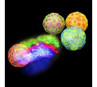 Rhode Island Novelty Bola de baile iluminada de 3.75 pulgadas, una por pedido