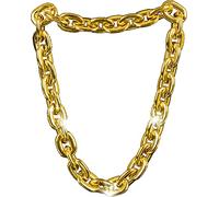 Rhode Island Novelty Collar de oro con cadena grande iluminada de 96 cm, uno por pedido