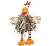 Rhode Island Novelty Gallo de pelo largo de 10 pulgadas