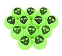 Rhode Island Novelty Glow-in-the Dark Alien Hi-Bounce Balls (1 dz)