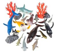 Rhode Island Novelty Juego de 20 animales acuáticos