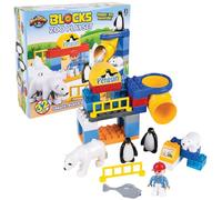 Rhode Island Novelty Juego de bloques de zoológico de 32 piezas