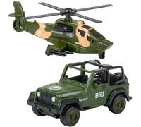 Rhode Island Novelty Juego militar de 2 piezas de fundición a presión 24