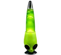 Rhode Island Novelty Lámpara de movimiento de cera de cabeza alienígena de 13 pulgadas
