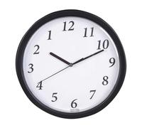Rhode Island Novelty Quirky Backwards Joke - Reloj de Broma de 9 Pulgadas (1 Unidad), Divertido Premio de Juego o Regalo Divertido de Broma, Blanco y Negro, Talla única