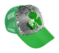 Rhode Island Novelty Sombrero de camionero con lentejuelas para el día de San Patricio