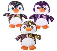 Rhode Island Novelty Surtido de pingüinos Sequinimals de 10 pulgadas