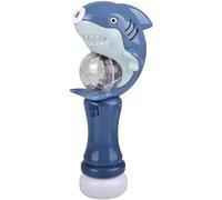 Rhode Island Novelty Varita de burbujas iluminada de tiburón de 8 pulgadas