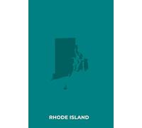 RHODE ISLAND - - Premium Lined Journal | 6" x 9" | Soft Cover | 120+ Pages: A High-Quality Writing Notebook - Ideal for School, Work, or Thoughtful Gifts
