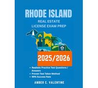 RHODE ISLAND REAL ESTATE LICENSE EXAM PREP 2025/2026: Mastering Property Knowledge to Secure Your Career Success
