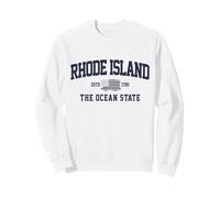 Rhode Island The Ocean State RI Pride Sudadera
