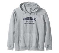 Rhode Island The Ocean State RI Pride Sudadera con Capucha