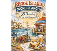 Rhode Island Word Search: 55 Fun Puzzles Inspired by the Ocean State | Solutions Included | 110 pages, 6" x 9"