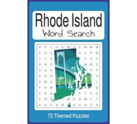 Rhode Island Word Search Puzzle Book: Easy To Read Word Find