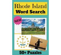 Rhode Island Word Search Puzzle Book: Rhode Island Word Search Puzzle Book: Word Searches with Easy-to-Read Print about The State, Famous Landmarks, ... / ... for Vacations, Holidays, and Free Times
