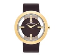 Rhodenwald & Söhne Reloj para Mujer Análoga Japón de Cuarzo con Cerrea de Cuero Real 10010010