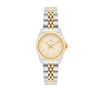 Rhodenwald & Söhne Reloj para Mujer análoga Mecanismo de Cuarzo con Correa de Acero Fino Plata/Oro Amarillo 10010487