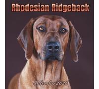 Rhodesian Ridgeback Calendar 2026: 12 Months Organizer From January to December
