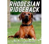 Rhodesian Ridgeback Calendar 2026 - 2027: Make Each Month Count With Monthly Planner Jan 2026 To Dec 2027 Gorgeous Photos Us Holidays Perfect Gift