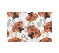Rhodesian Ridgeback con Amor, Rompecabezas de 1000 Piezas, Rompecabezas de Madera para Toda la Familia, decoración de Pared para Adultos y Adolescentes.