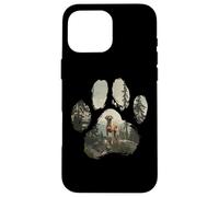 Rhodesian Ridgeback Mountain Paw Design, Perro, mamá y papá Carcasa para iPhone 16 Pro MAX