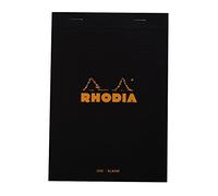 Rhodia 102009C - Bloc cuadriculado, color Negro 14,8 x 21 cm / 80 Blatt