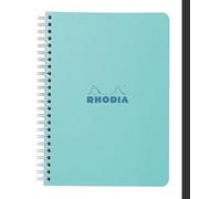 Rhodia 118123C - carnet RI A5 COULEURS Azur ligné 120p