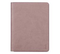 RHODIA 168108C - Carpeta portadocumentos rodiarama de madera de rosa - para bloc de notas y cuadernos A5 o A5+ | Tamaño cerrado 19,5 x 25,5 cm - Funda para tablet - piel sintética