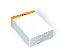 Clairefontaine ES RHODIA 194043C - Bloc de notas N°11 Naranja - A7 8,5x11,5 cm - 5/5 (Cuadrados pequeños) - 240 Hojas 80g/m - Práctico y Compacto - Colección Rhodiatime