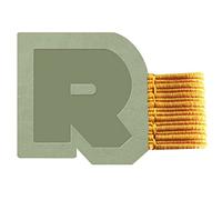 RHODIA 194199C - Portalápices Autoadhesivo Celadon - 3x4 cm - para Notebooks, Agendas, Laptops o Tablet Digital - Colección Rhodiarama