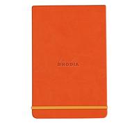 RHODIA 194369C - Cuaderno rígido Jonquille Webnotepad - A6 - Rayado - 192 páginas desmontables - papel Clairefontaine Ivory 90 g/m - Marcador, cierre elástico - Cubierta de piel sintética - Rhodiarama