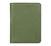 RHODIA 211003C - Cuaderno y portadocumentos Rhodiarama n° 11 salvia - para bloc de notas o cuadernos de formato A7 (7,4 x 10,5 cm) - Piel italiana Premium - Colección Rhodiarama