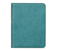 RHODIA 211004C - Cuaderno y portadocumentos Rhodiarama N° 11 Paon - para bloc de notas o cuadernos de formato A7 (7,4 x 10,5 cm) - Piel italiana Premium - Colección Rhodiarama