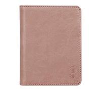 RHODIA 211009C - Cuaderno y portadocumentos Rhodiarama N° 11 de madera de rosa - para bloc de notas o cuadernos de formato A7 (7,4 x 10,5 cm) - piel italiana